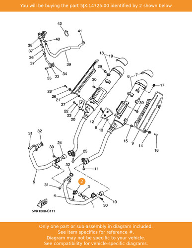 Yamaha band muffler - band,,