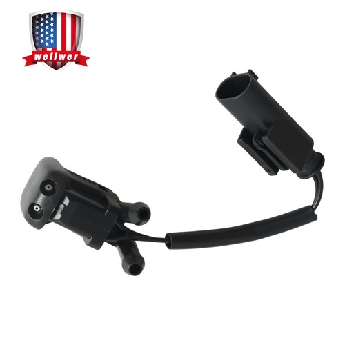 Windshield washer dual inlet - windshield,