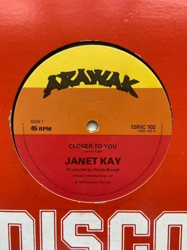 Janet kay closer to you - 12",