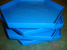 Becko Stackable Puzzle Sorting Trays Jigsaw Puzzle Sorters with Lid