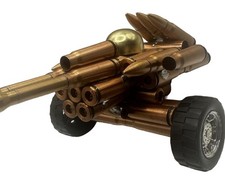 Bullet Casing Cannon Sculpture
