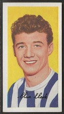 BARRATT-FAMOUS FOOTBALLERS-A09(1961)-#40- WEST BROM WBA - CLIVE CLARK