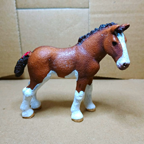 Schleich clydesdale foal 2015 - clydesdale,