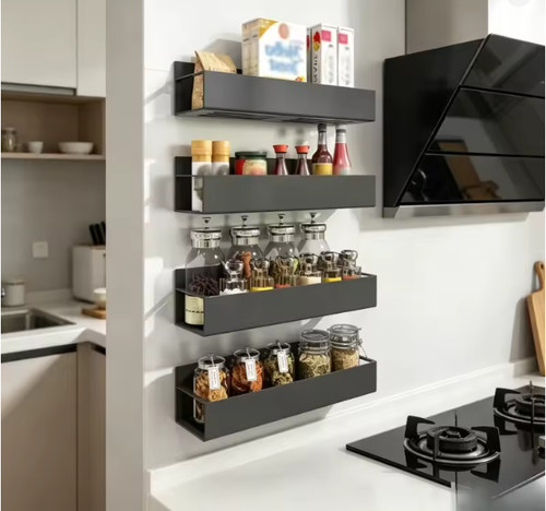 Magnetic spice rack wall - magnetic,