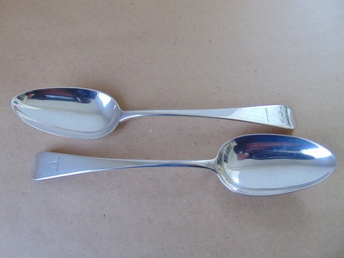 Heavy pair georgian sterling - heavy,
