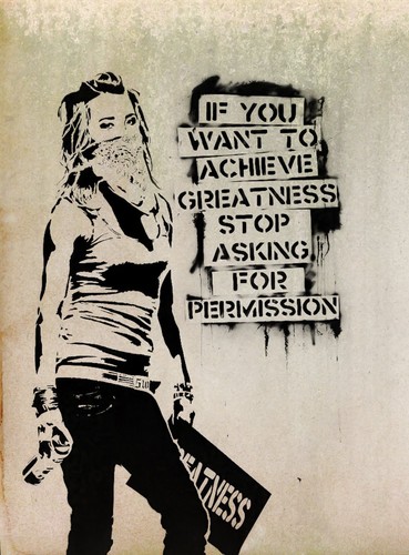 Banksy quote canvas - banksy, picture