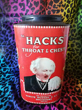  Vintage Advertising Sweet Shop Tin Hacks Sweets Large 