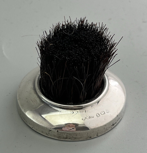 Edwardian silver pen wipe - edwardian,