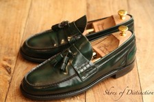 Cheaney Green Black Leather