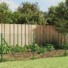Chain Link Fence with Flange