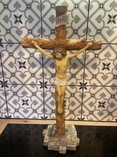 Large ceramic crucifixion - large,
