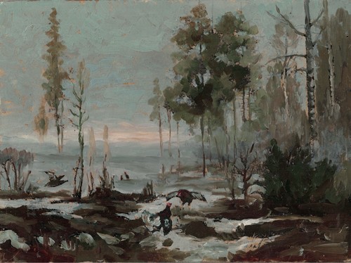 Original art oil painting - art,