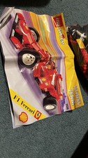 Vintage LEGO 2556 Model Team: Ferrari Formula 1 Racing Car with Instructions