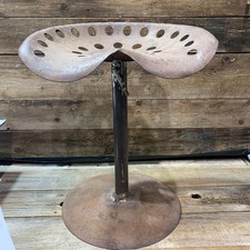 Primitive Tractor Seat Stool