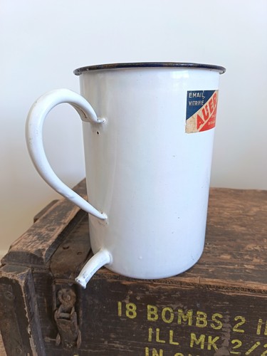 Vintage french enamel - french,