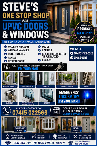 Upvc doors windows composite - doors,