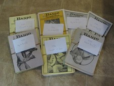 56 original old American Banjo Newsletters. Various from Aug '77 to July '89