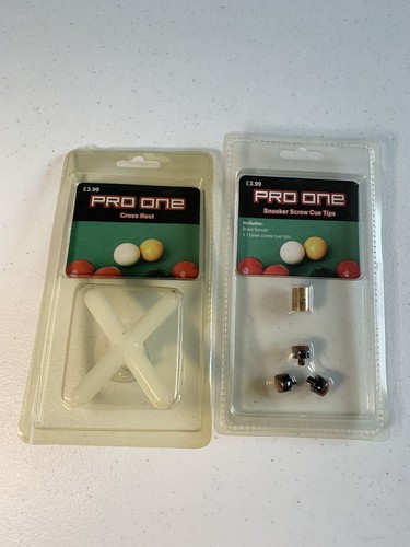 Pro one snooker cross - pro, and