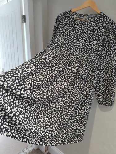Pretty black white maternity - black,