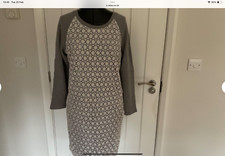 Jack Wills grey mix dress / top size 12