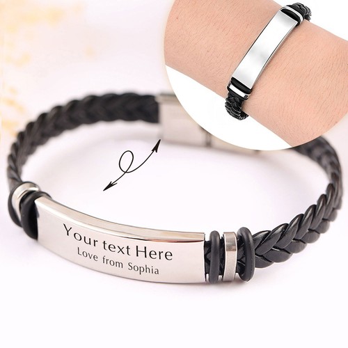 Personalised men bracelet - personalised,