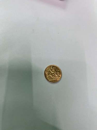 1912 gold half sovereign - 1912,