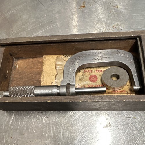 Starrett 1 outside - no.,