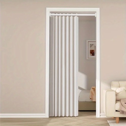 Pvc folding door oak - folding, effect