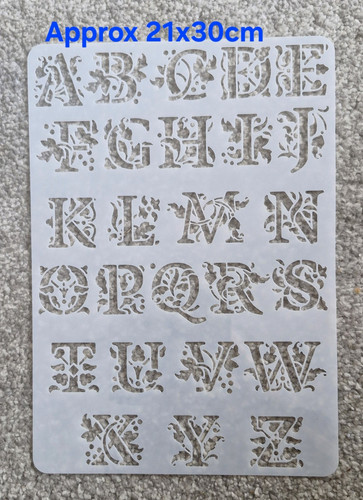 Alphabet lettering craft - alphabet, a-z