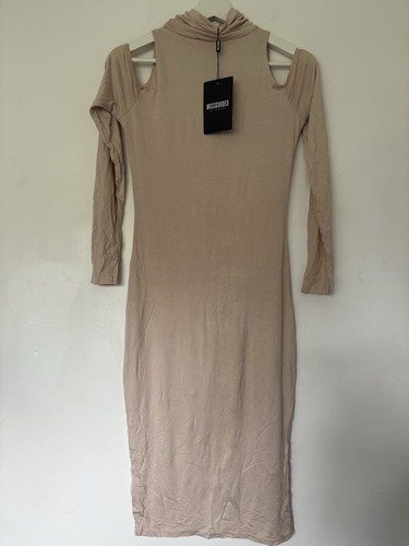 Misguided beige cowl - cowl, body