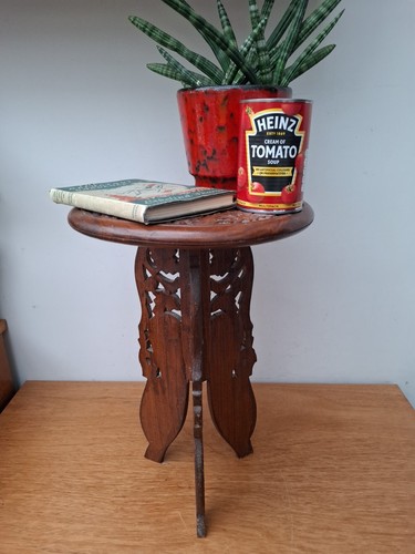 Vintage boho wooden indian - 18",