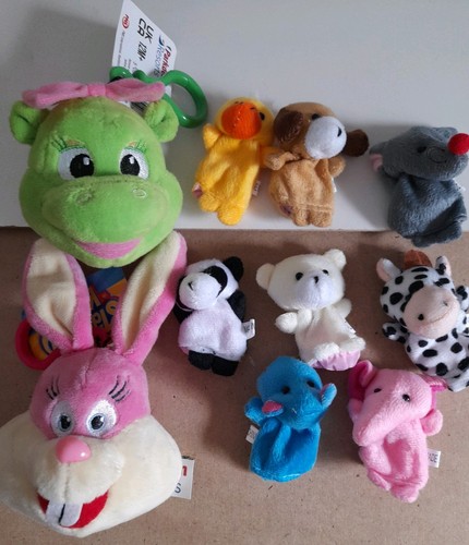 Childs animal hand plush - hand,