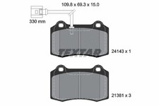 FRONT BRAKE PAD SET DISC BRAKE