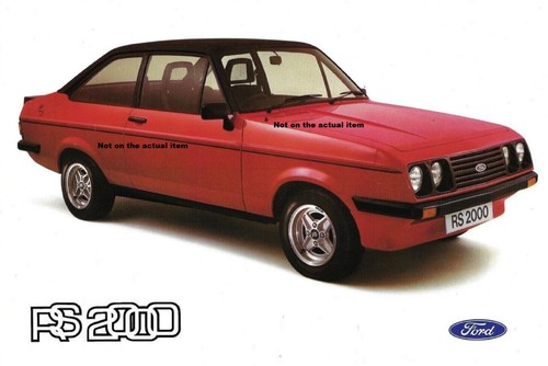 Sticker ford escort rs2000 - sticker, rs