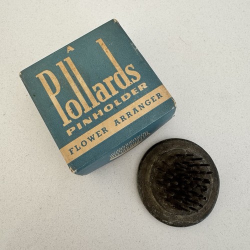Flower arranger pollards pin - flower,