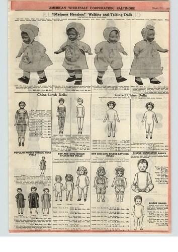 1922 paper madame hendren - paper,