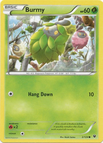 Burmy 124 common - -, 2/124