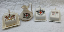 Vintage Crested Ware London Cheese Dishes and Jug Collectable