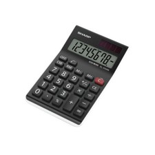 8-Digit Calculator Black Sharp