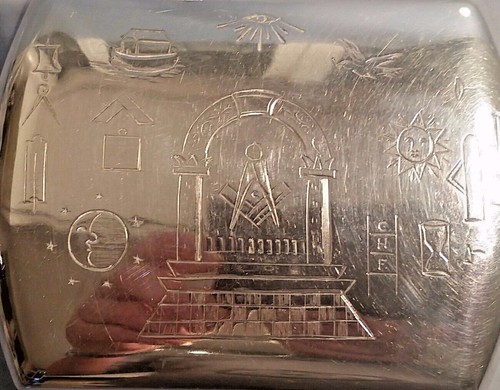 Rare 1915 masonic - , silver