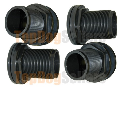 Bulkhead fitting 1 inch - bulkhead, 1"