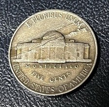 1946 P 5c Nickel Major Reverse Lamination ERROR - 5 cents