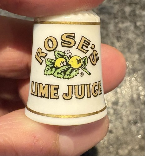Vintage thimble roses - thimble,