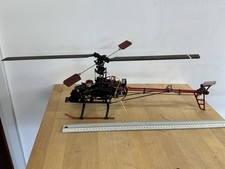 3 RC Helicopters - One Petrol Robe Shutler Heli & 2 Electric + Accessories