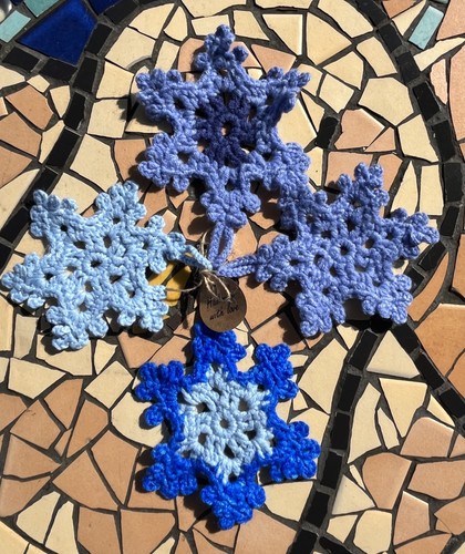 Crochet winter dream - dream, snowflake