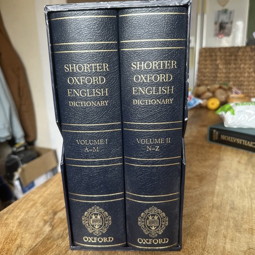 Shorter oxford english - shorter,