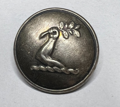 Antique livery button - button, arm
