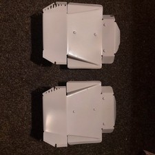 2x Lycoming 0-320 Light Aircraft Engine Cylinder Baffles in a Grey Finish USED.