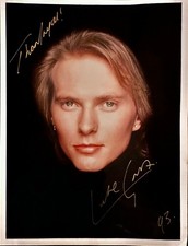 Terry O'Neill Original and Signed Photograph Of Luke Goss Used For Book Cover