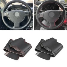Leather steering wheel - wheel, cover